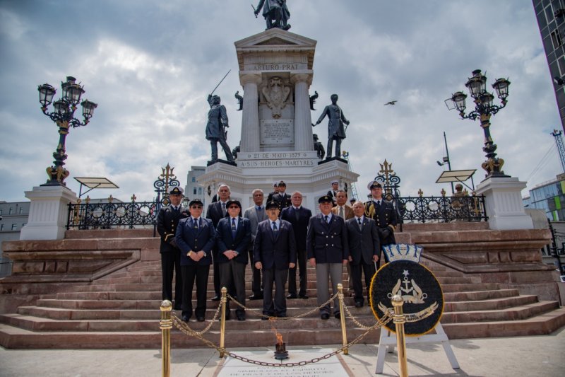 Ceremonia Cambio de Guardia Monumento a los Héroes de Iquique 5 oct 22