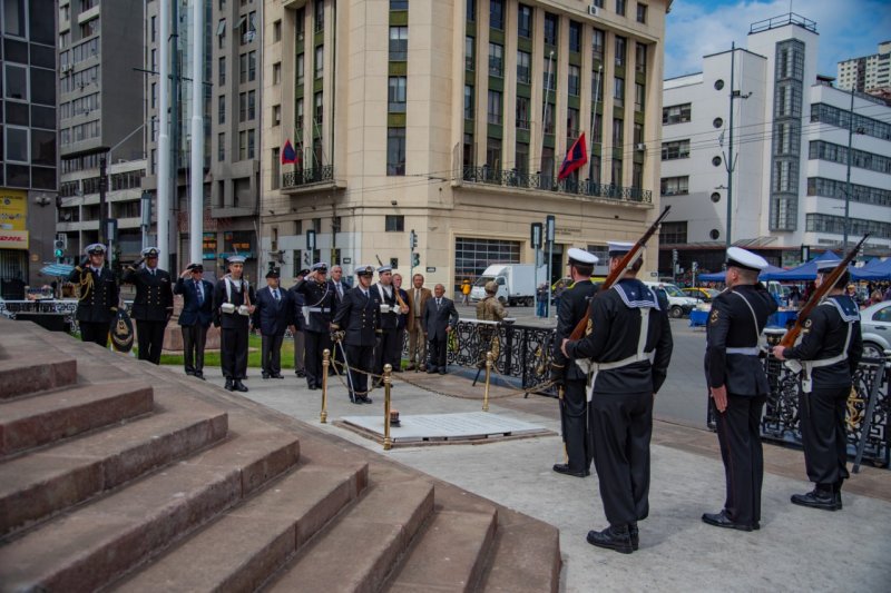 Ceremonia Cambio de Guardia Monumento a los Héroes de Iquique 5 oct 22