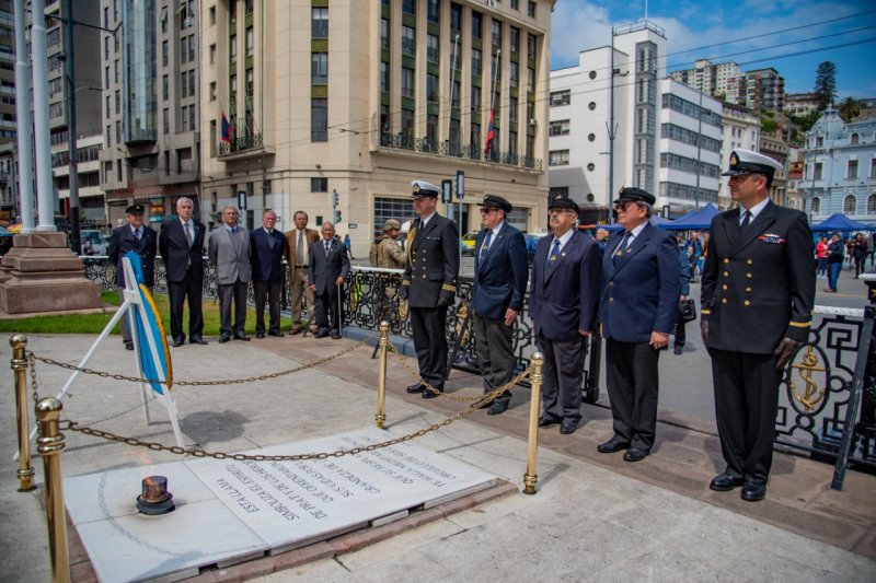 Ceremonia Cambio de Guardia Monumento a los Héroes de Iquique 5 oct 22