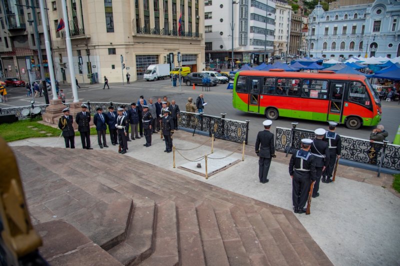 Ceremonia Cambio de Guardia Monumento a los Héroes de Iquique 5 oct 22